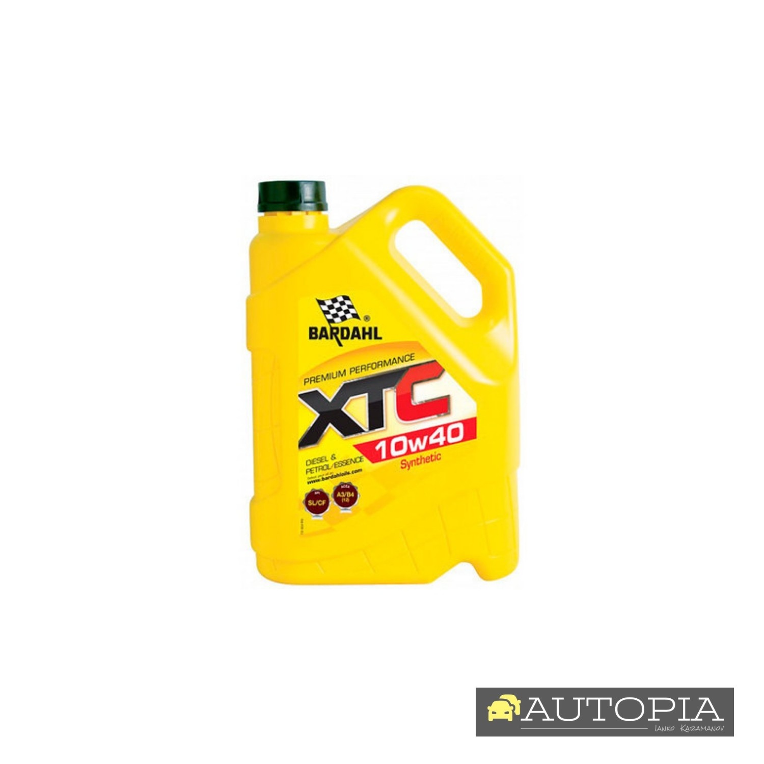 BARDAHL ДВИГАТЕЛНО МАСЛО XTC 10W40 5L