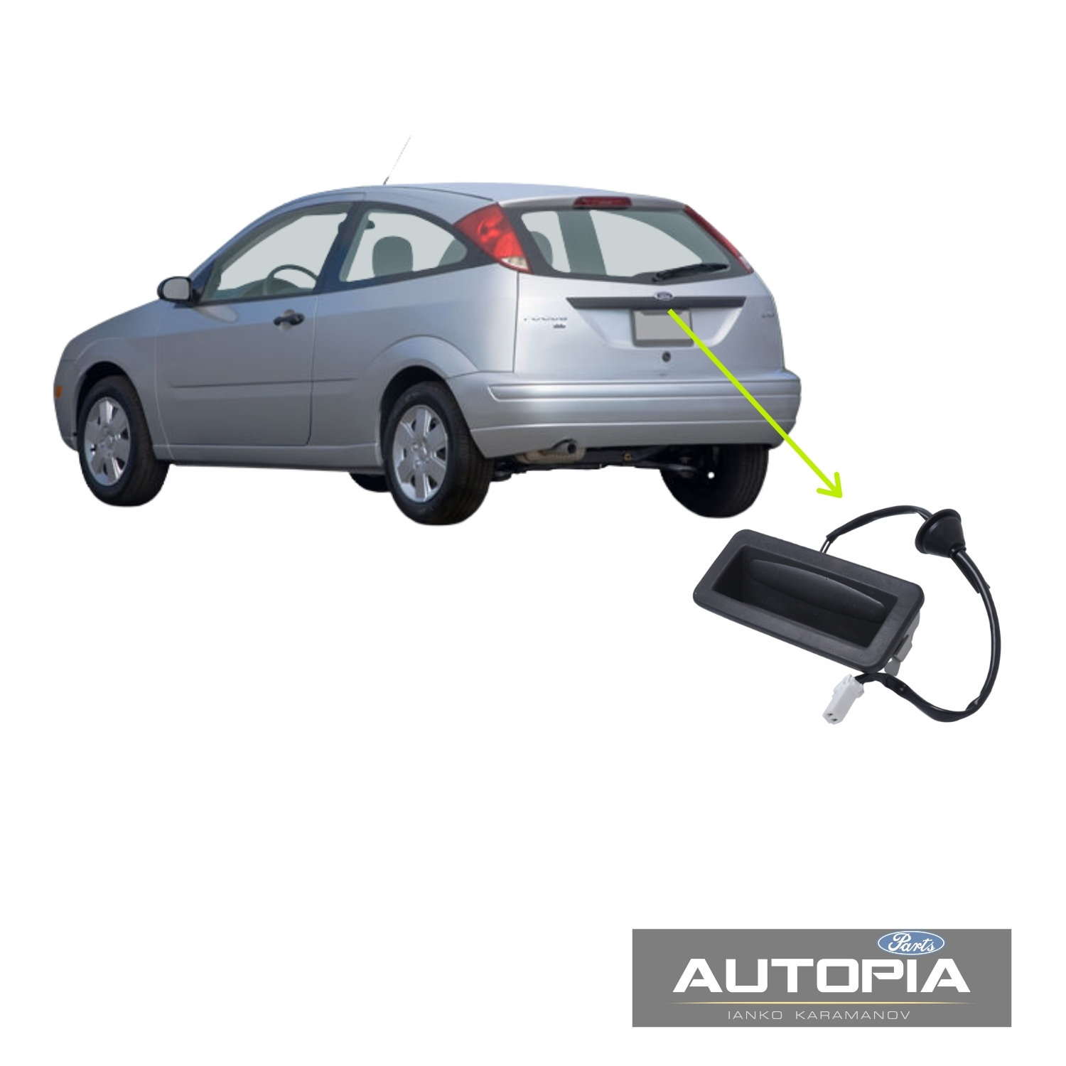 Дръжка капак багажник Ford Focus 2005-2012г. OE: 1346324 