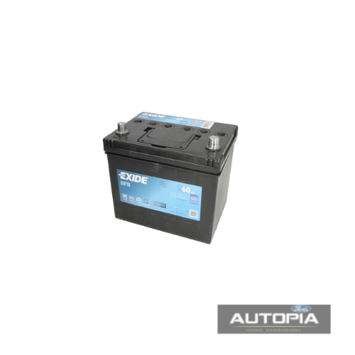 АКУМУЛАТОР 60AH 520A R+ ASIA EXIDE:EL604