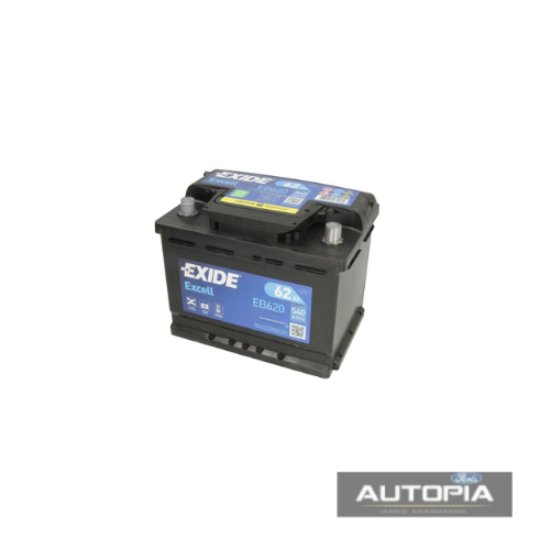 АКУМУЛАТОР 62AH 540A EXIDE:EB620