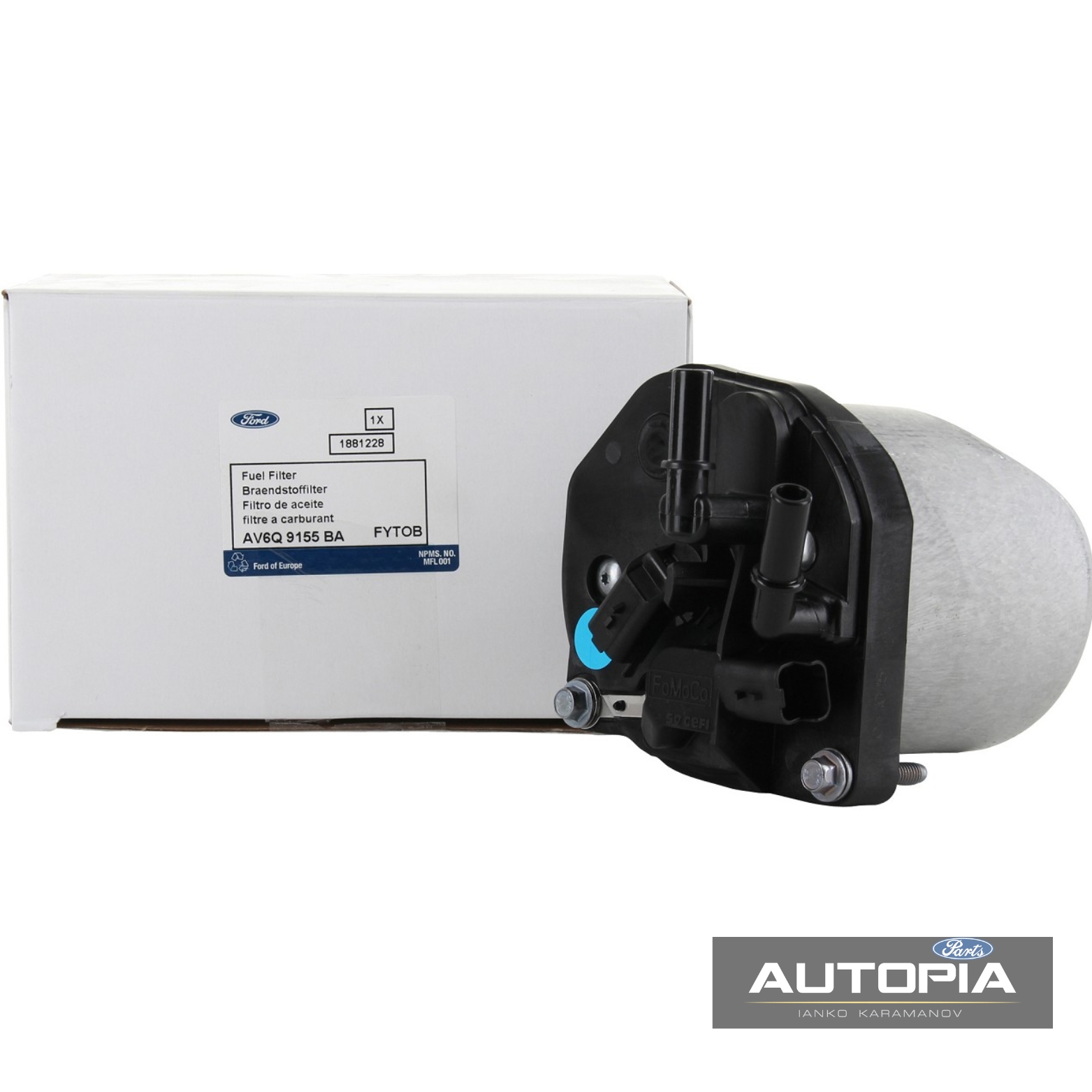 ГОРИВЕН ФИЛТЪР Ford Connect 2013-г. 1.6TDCI OE: 1881228
