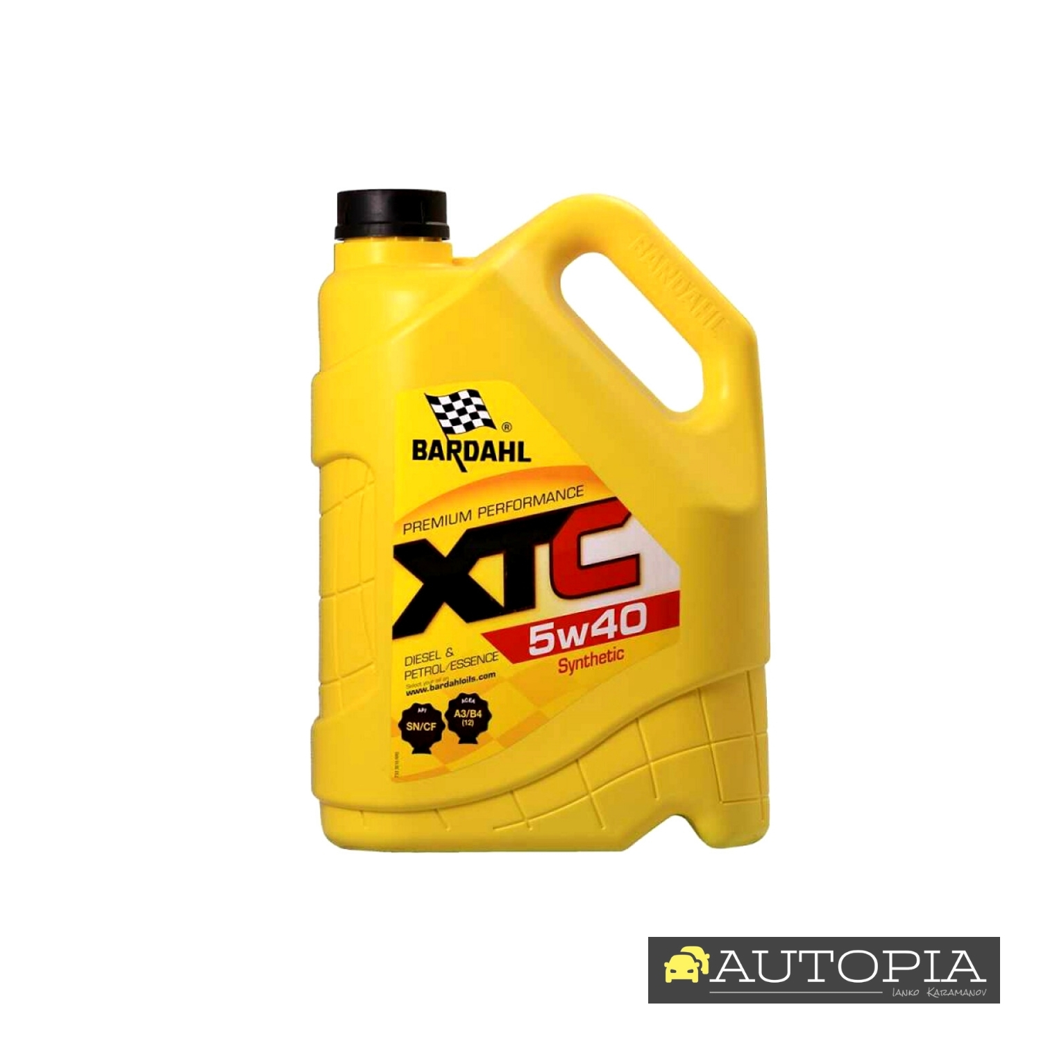 BARDAHL ДВИГАТЕЛНО МАСЛО XTC 5W40 4L BAR-36162
