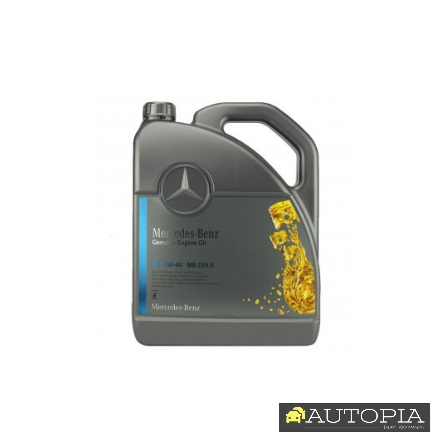 MERCEDES-BENZ 229.3 МАСЛО 5W40 - 5L