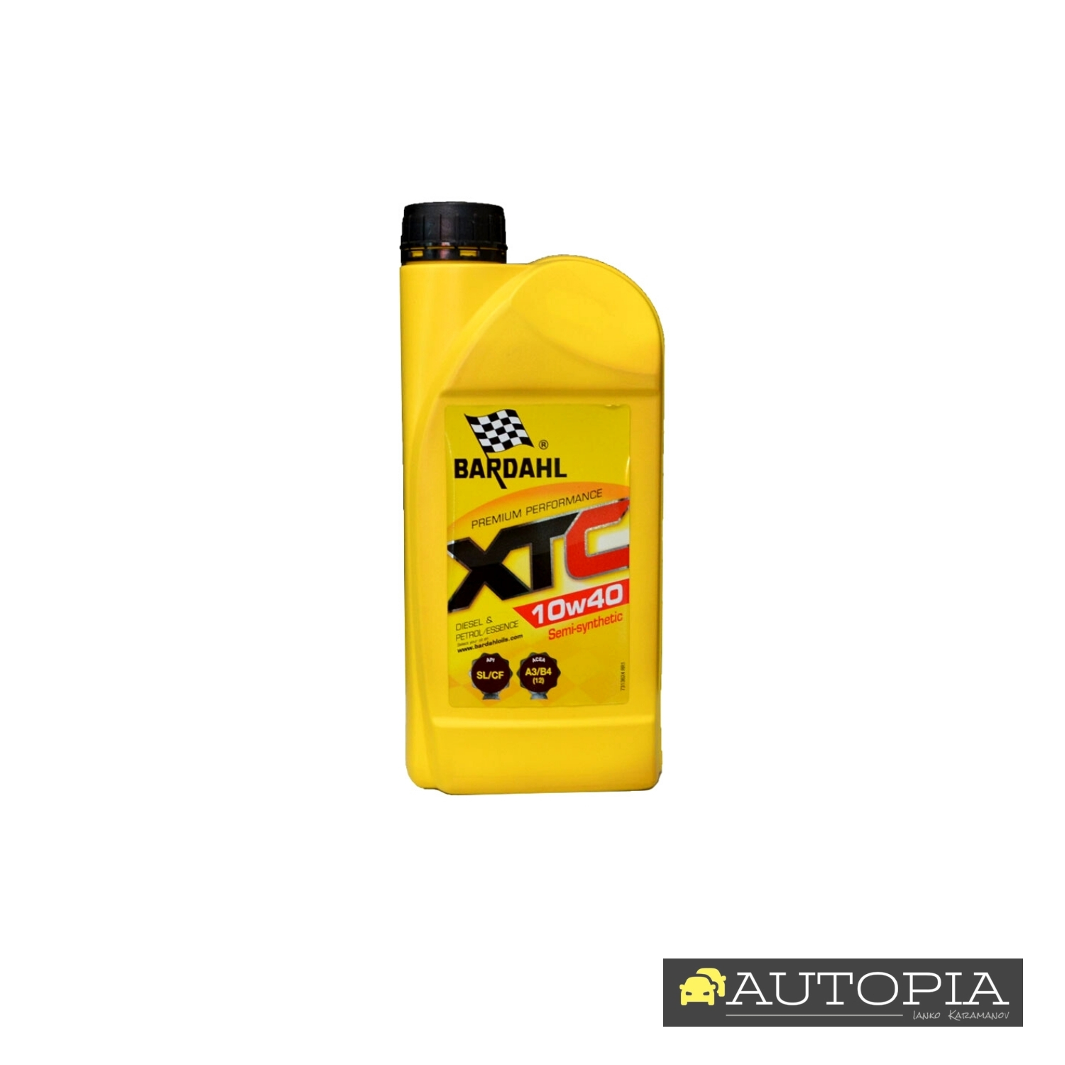 BARDAHL ДВИГАТЕЛНО МАСЛО XTC 10W40 1L