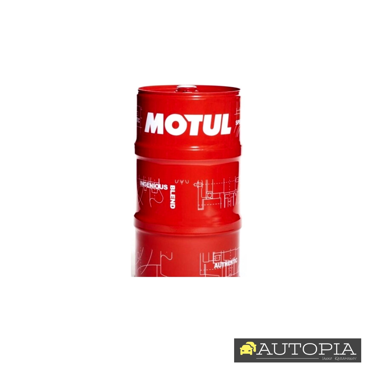 MOTUL ДВИГАТЕЛНО МАСЛО 10W40 A3 / B4 наливно
