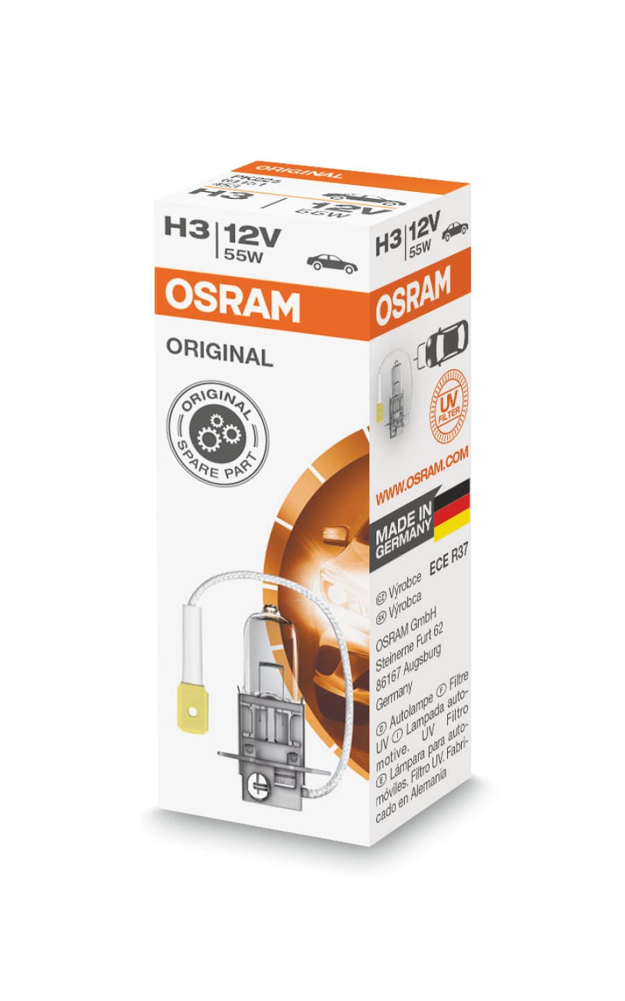 OSRAM КРУШКА 64151 H3