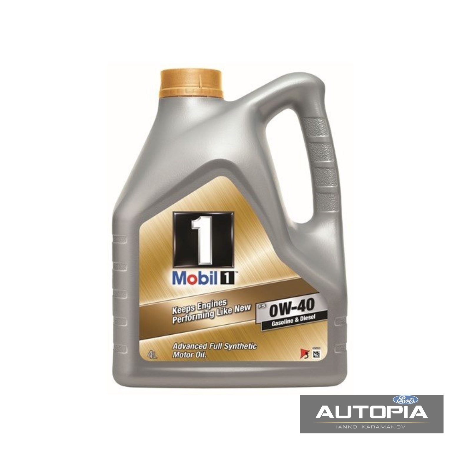 ДВИГАТЕЛНО МАСЛО MOBIL 1FS 0W40 4L