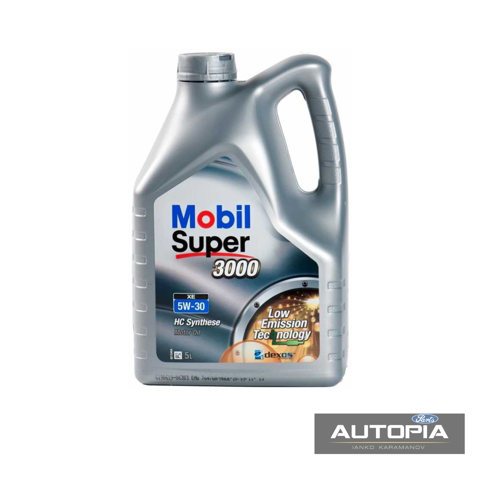 ДВИГАТЕЛНО МАСЛО MOBIL SUPER 3000 XE 5W30 5L
