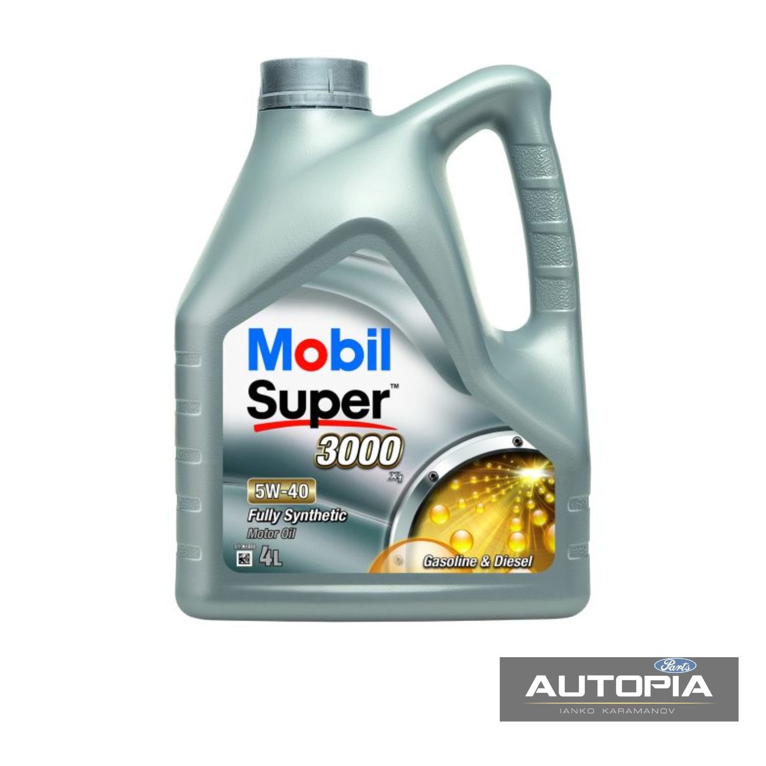ДВИГАТЕЛНО МАСЛО MOBIL SUPER 3000 X1 5W40 4L