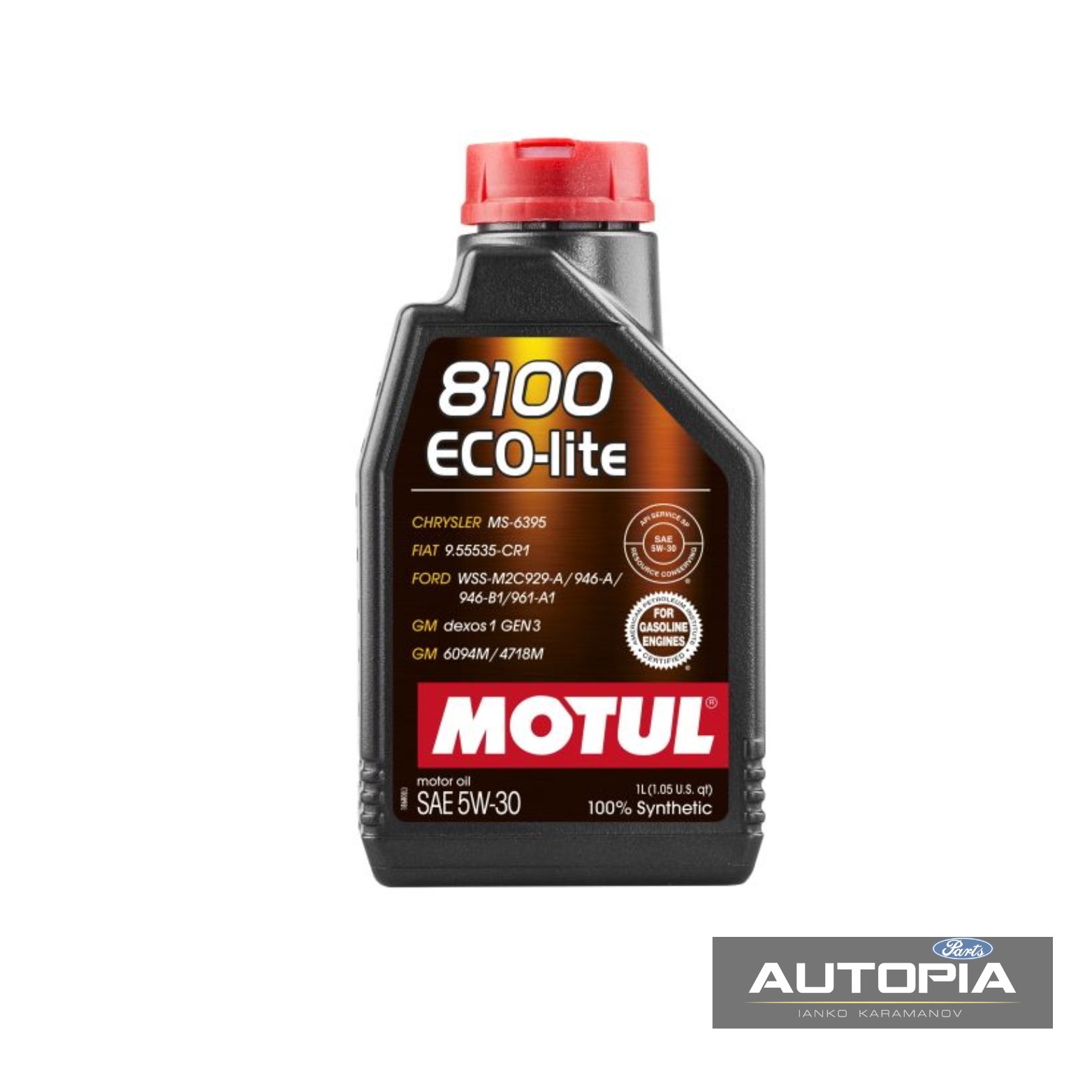 ДВИГАТЕЛНО МАСЛО MOTUL ECO-LITE 5W30 1L