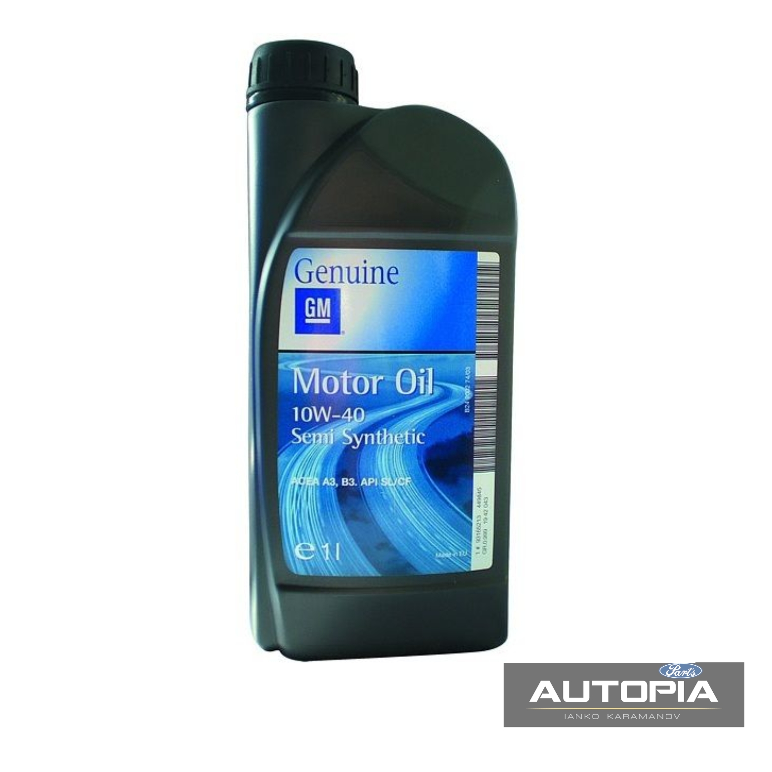 ДВИГАТЕЛНО МАСЛО GENUINE GM 10W40 1L