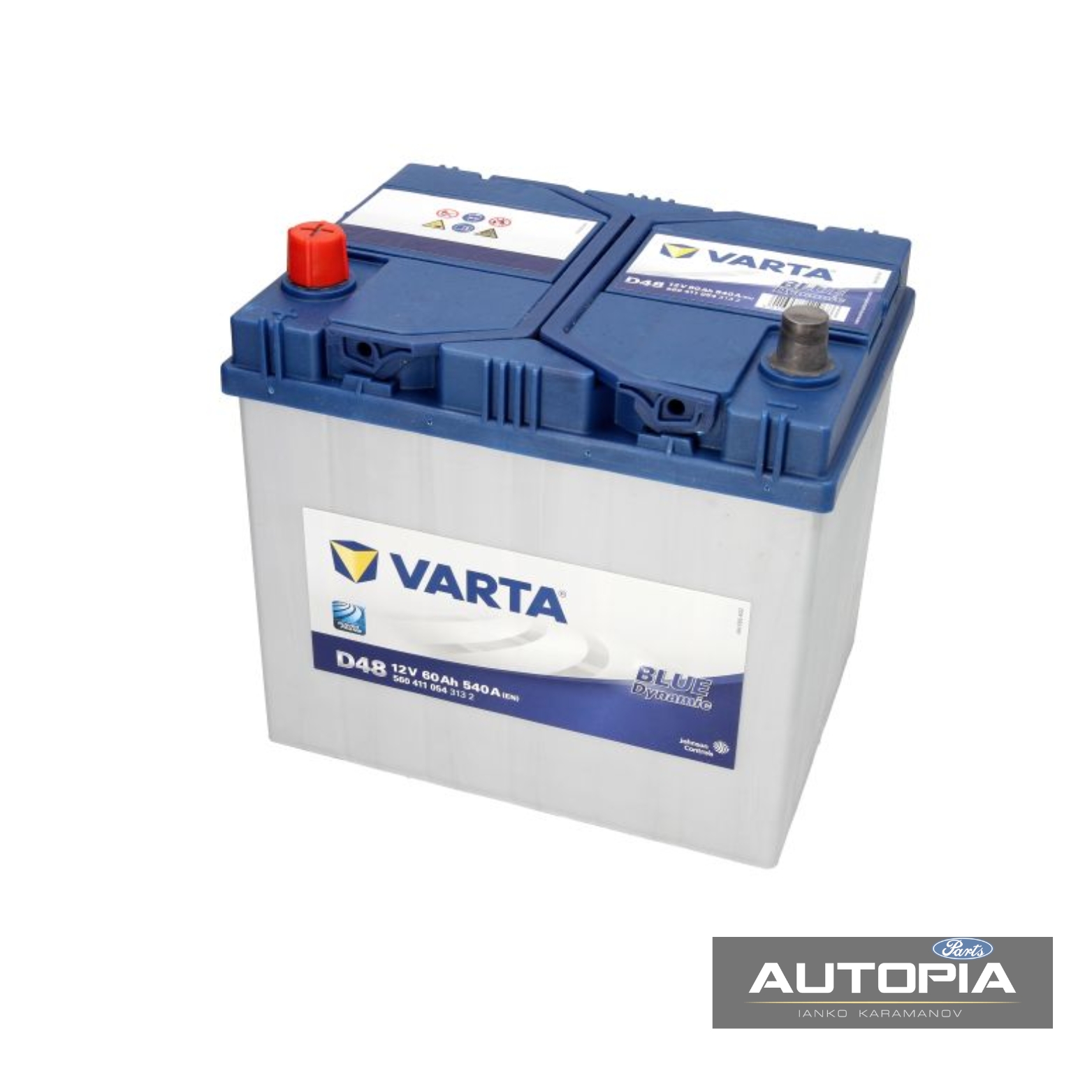 АКУМУЛАТОР 60AH ASIA L+ VARTA B560411054