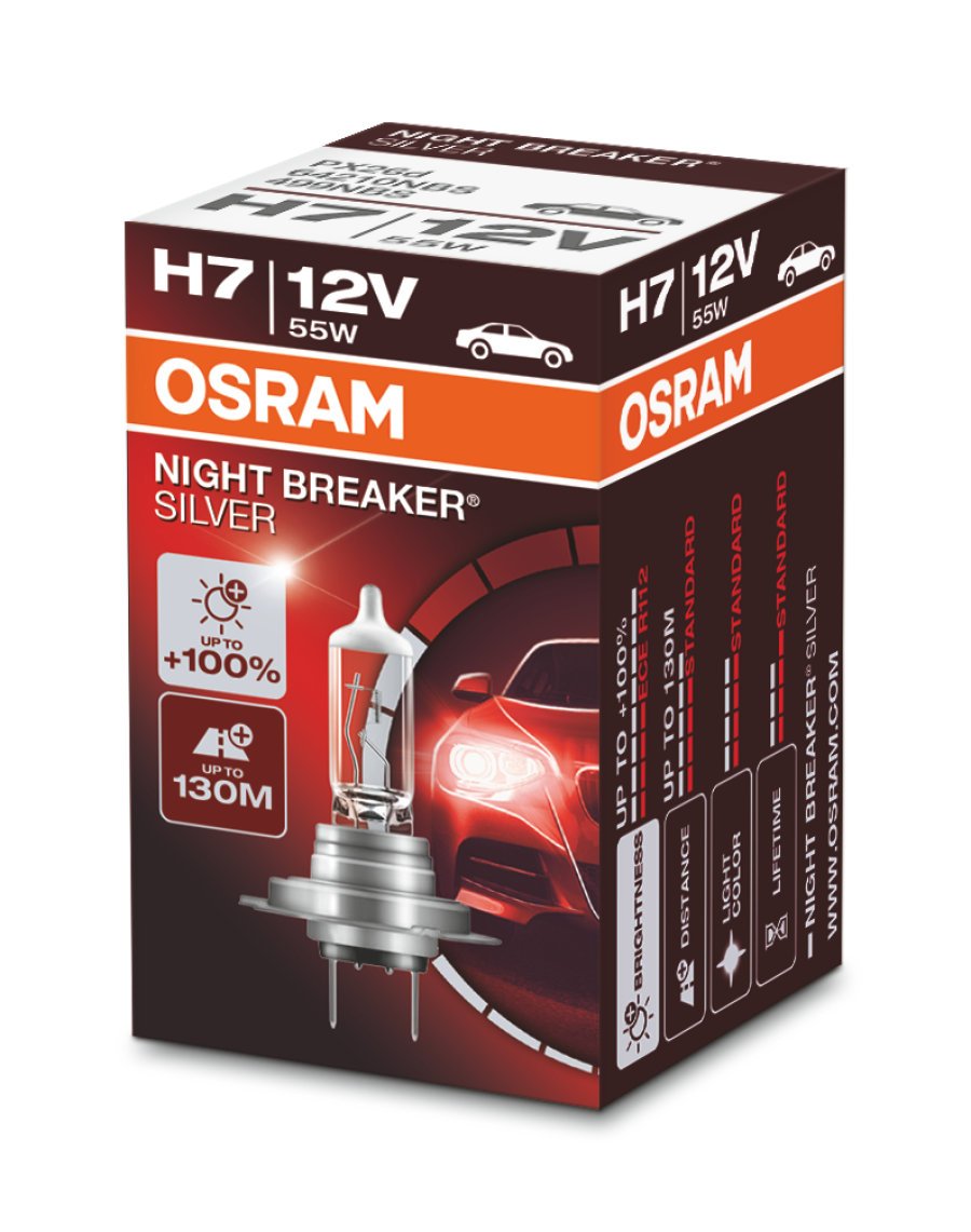 OSRAM КРУШКА 64210 NBS H7 +100%