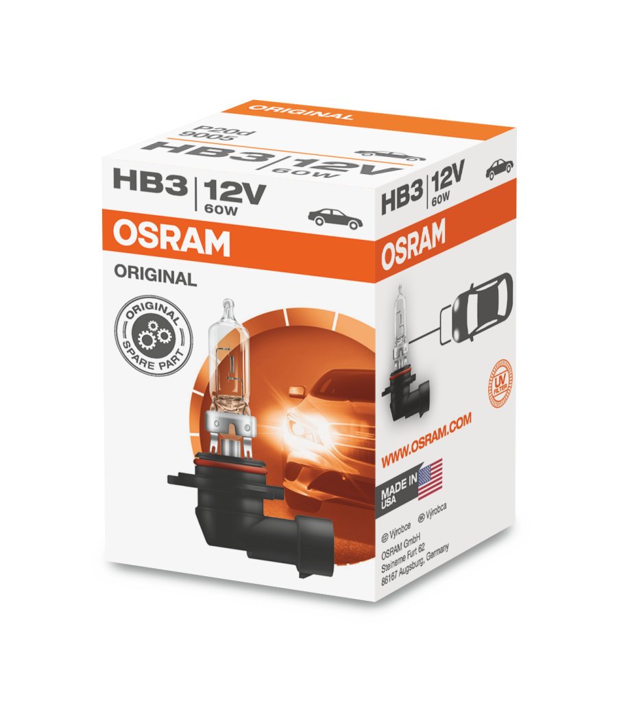 OSRAM КРУШКА 9005 HB3