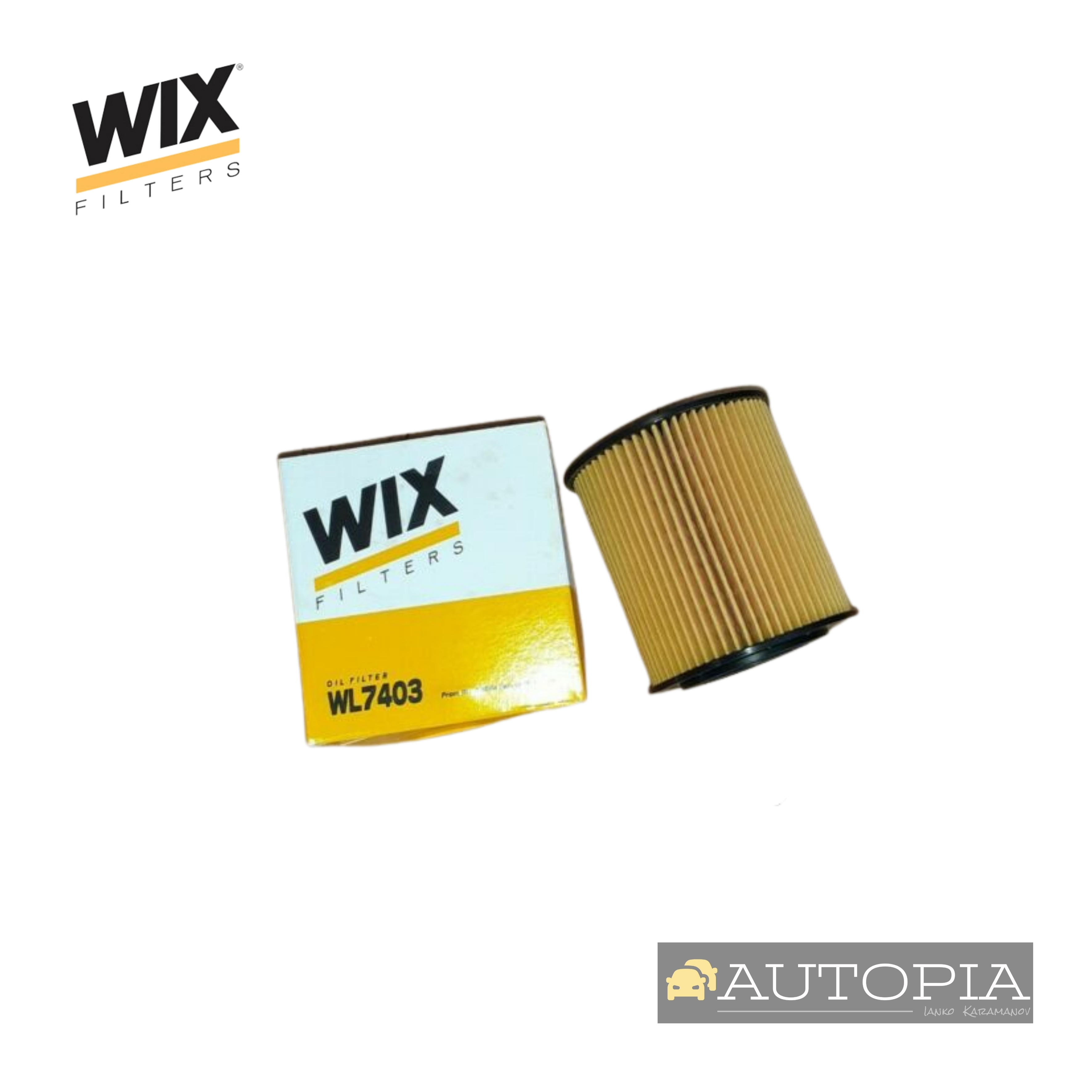 WL7403 WIX Маслен филтър
