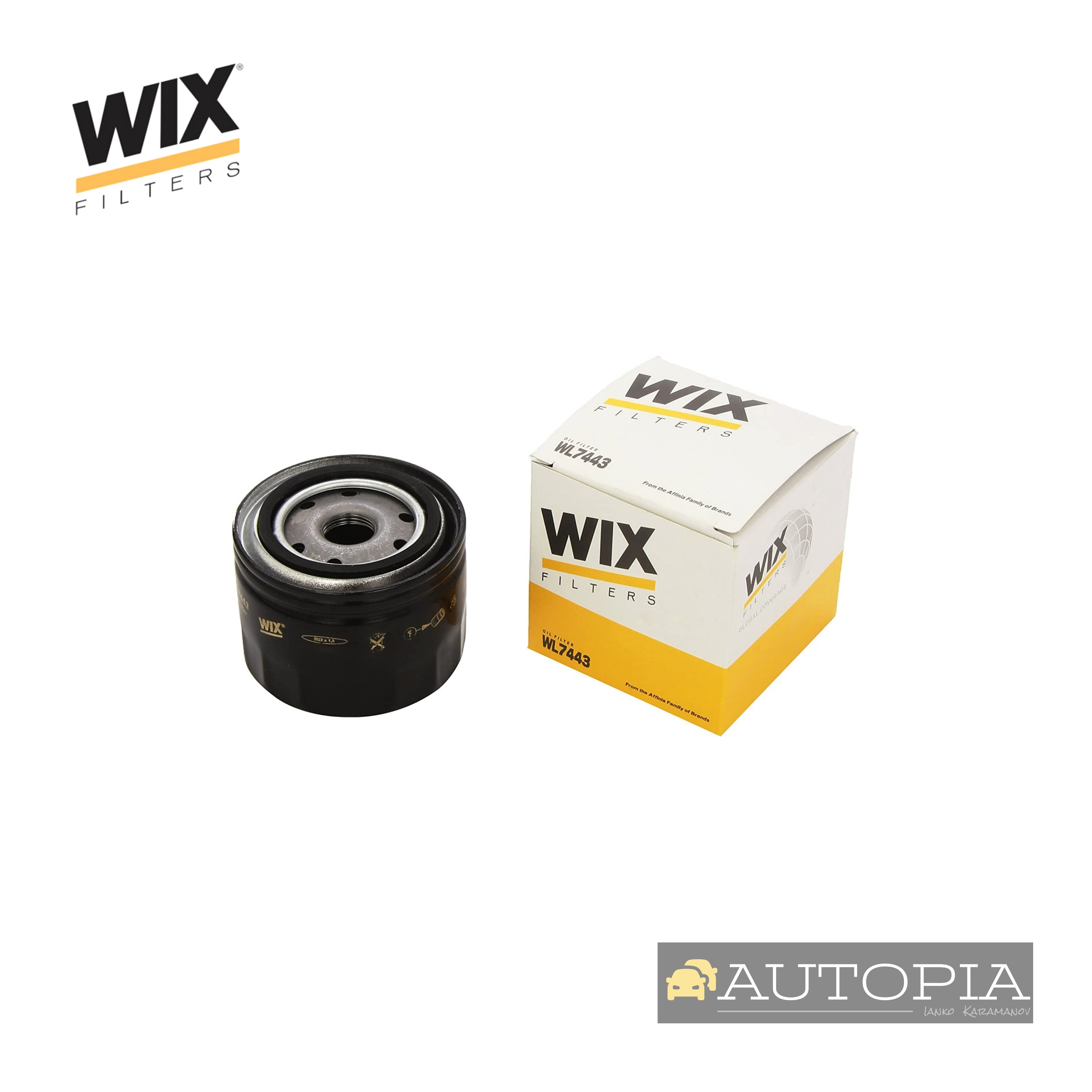 WL7443 WIX Маслен филтър