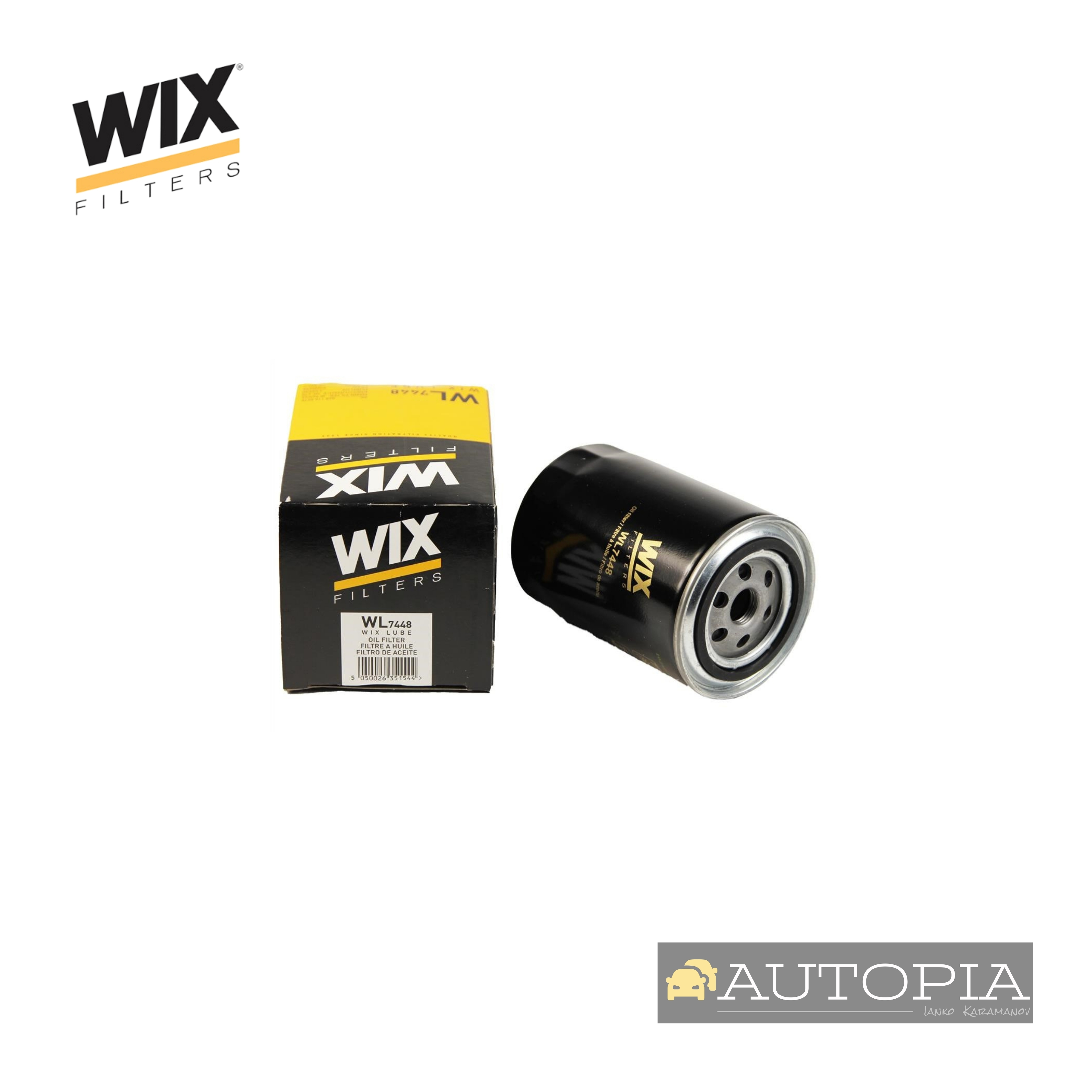 WL7448 WIX Маслен филтър